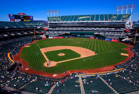 Baseball in Oakland is always fun - Mangin Photography Archive