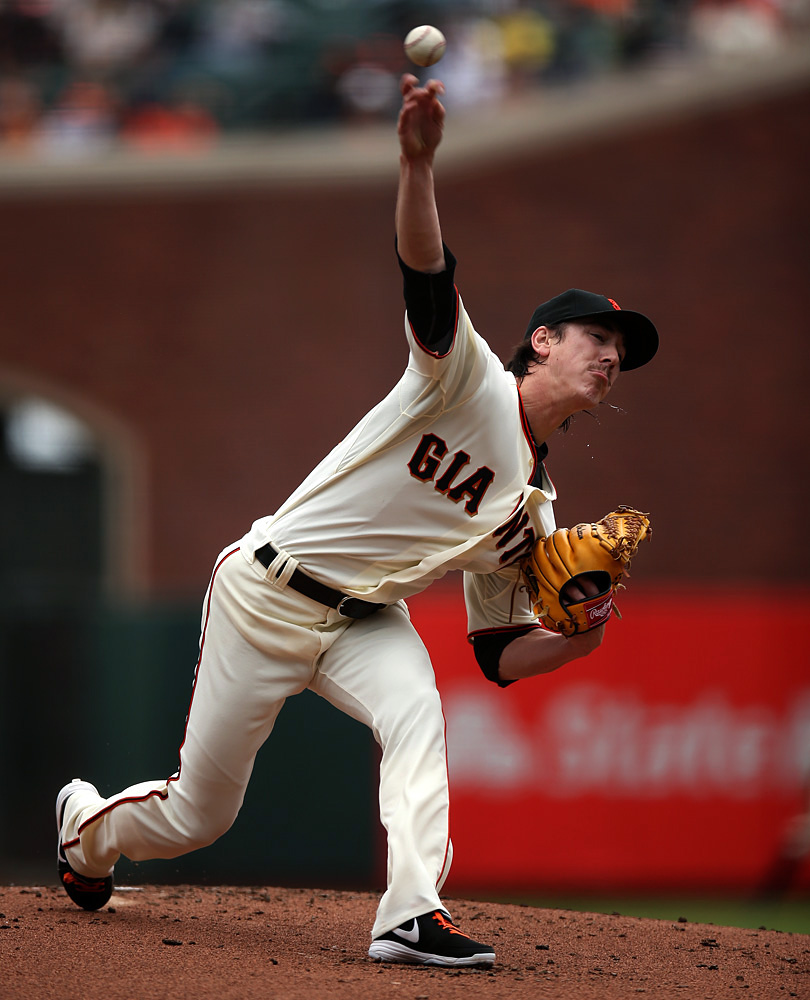 San Diego Padres' Tim Lincecum takes muted approach to no-hitter