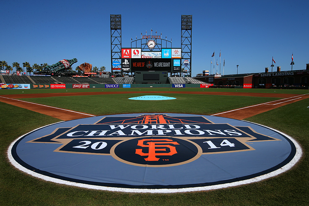 Giants get their 2014 World Series Rings - by Brad Mangin - The