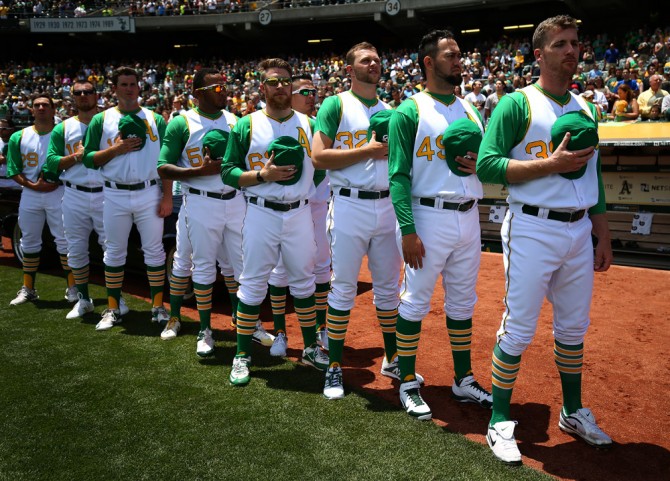 The A's turn back the clock to 1965 in Kansas City - Mangin Photography  Archive